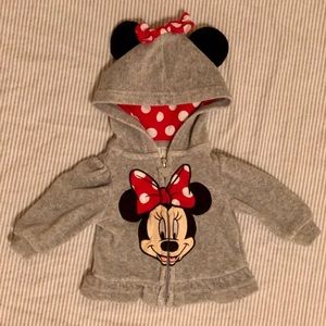 Disney Baby Minnie Mouse Jacket w/ Ears